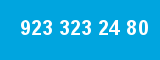 923 323 24 80 923 323 24 80